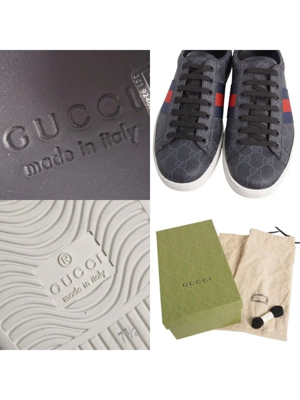 Gucci Sneakers Web Stripe Sherry